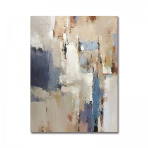 Handgeschilderde huisdecoratie grote maat muurschildering kleurrijke abstracte canvas kunst olieverfschilderij