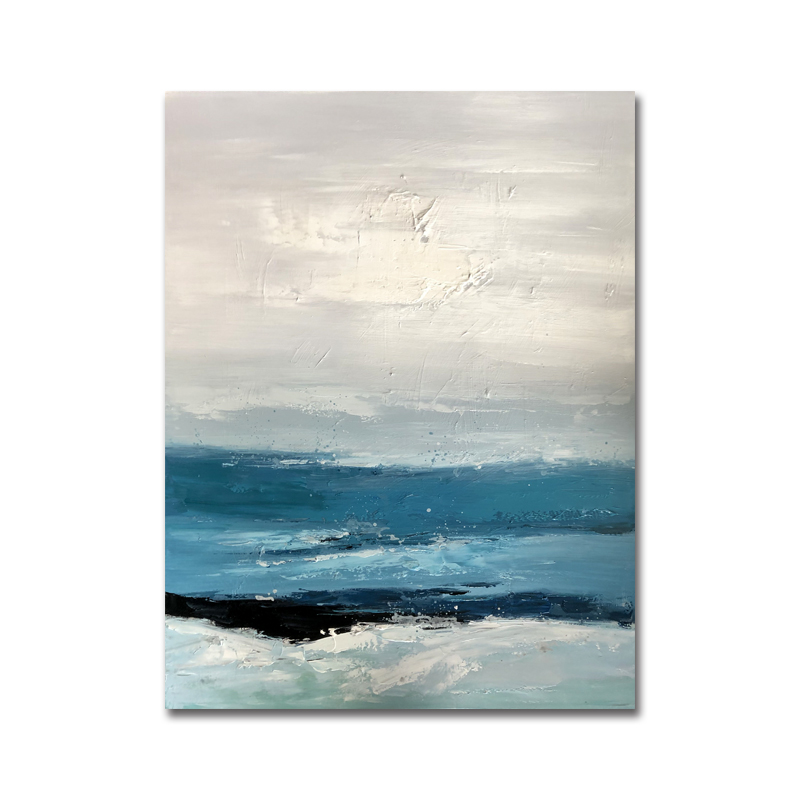 Nieuwe aankomst pure handgemaakte originele olieverf eigentijdse canvas abstracte kunstwerk woondecoratie
