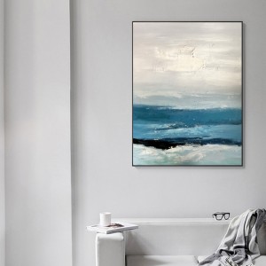 Nieuwe aankomst pure handgemaakte originele olieverf eigentijdse canvas abstracte kunstwerk woondecoratie