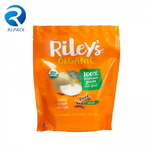 High Barrière Eco Recyclebare stand-up pouch voor voedsel ofnon-food verpakking met ritssluiting