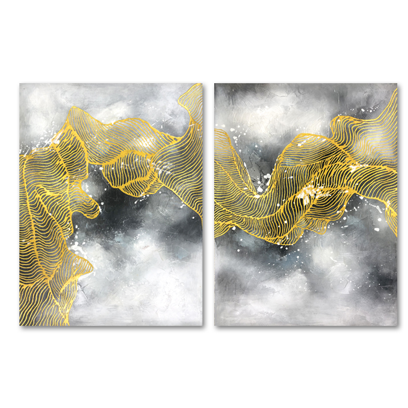Nieuwste handgemaakte abstracte Chinese oliekunst schilderij voor decoratie thuis andere schilderen