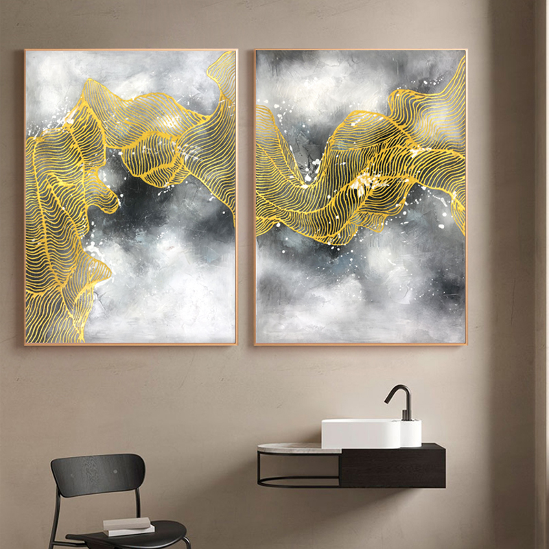 Nieuwste handgemaakte abstracte Chinese oliekunst schilderij voor decoratie thuis andere schilderen