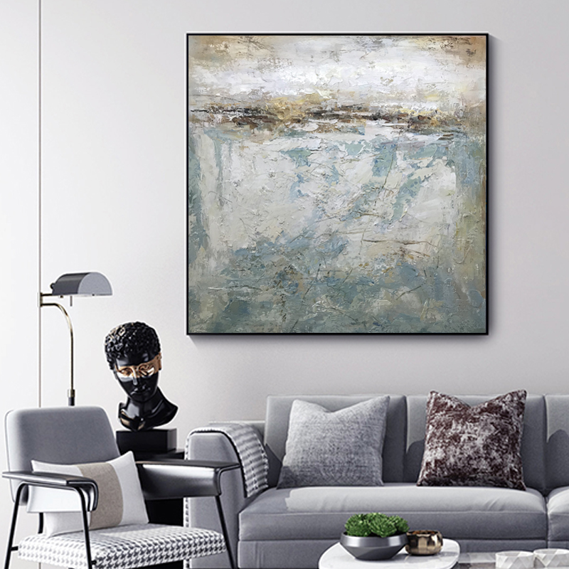 Handgeschilderde kunst Handmad Oil Painting Wall Art Original Abstract Canva voor Live Room