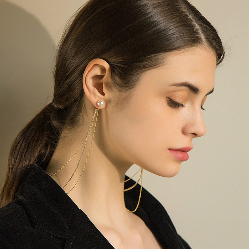 Web Celebrity Hot Style One-Style Necklace Oorbellen