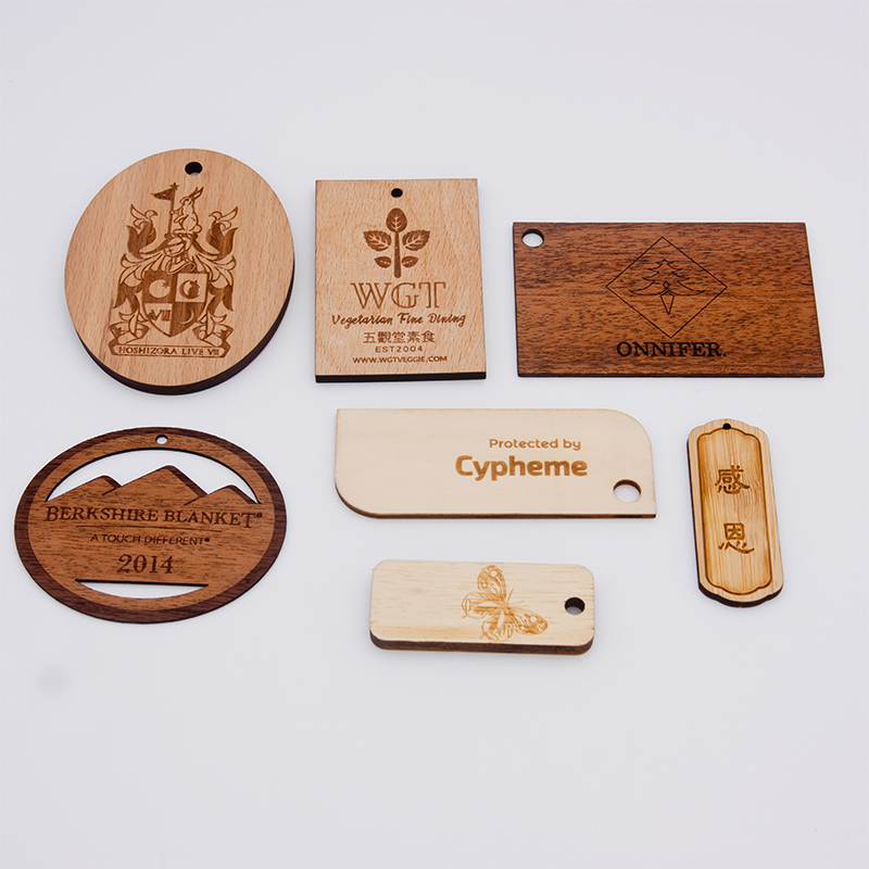 Houten bordje
