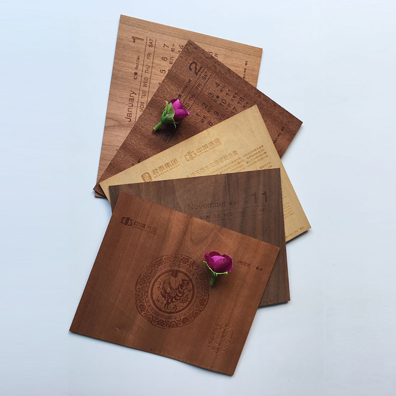 Houten kalender