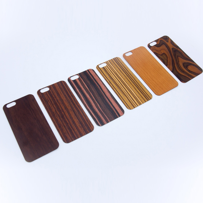 Houten telefoonhoesje