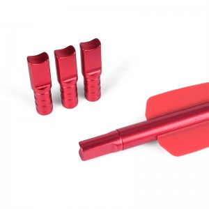 R9 EK boogschieten invoegen aluminium pijlnokken voor boogschieten kruisboog pijl jagen