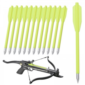 Elong Outdoor 110298 6.5 inch plastic kruisboogbouten staalpunt voor pistoolkruisboog