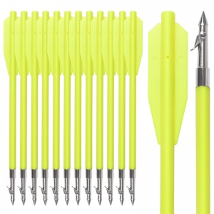 Elong Outdoor 110356-17 6.8 inch visserijbout harpoen stalen punt Plastic Shaft Forcrossbow