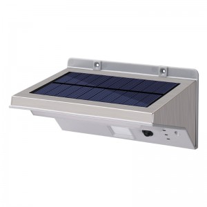 5 Watt Motion Sensor Garden Light IP44 Solar LED Outdoor Wall Light
