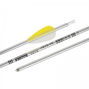 ELONL OUTDOOR 114207 30INCH SP970 Aluminium pijl zilver kleur boogschieten outdoor target schieten met behulp van