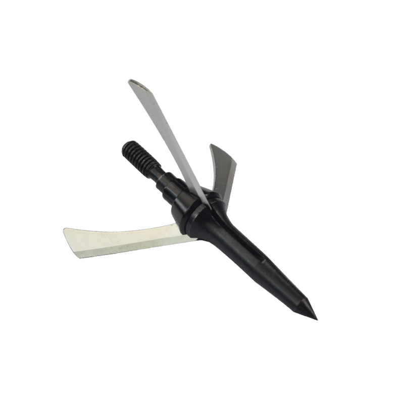 Nika Boogschieten 15B022 3 Blades Broadhead met roestvrijstalen messen kruisboog jacht pijlpunten