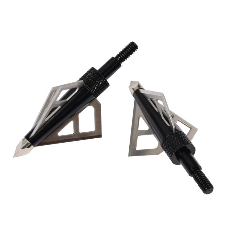 NIKA BOCKERY 15B028 3 Blade 100 graanbroadheads voor boogschieten kruisboogbout pijlen schroef tips jacht