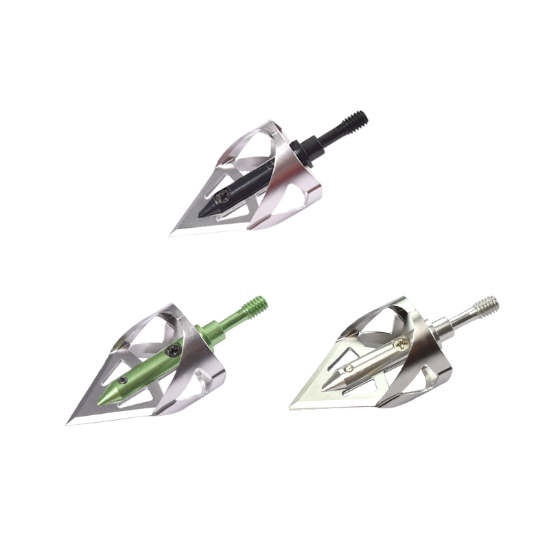 NIKA BOCKERY 15B025 100 Graan Broadheads Boogschieten Crossbow Bolt Hunting Crossbow Arrow Tips Hunt