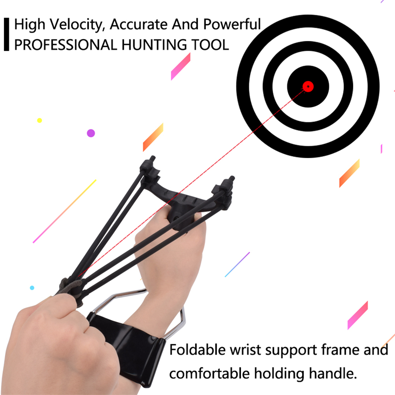 Elong Outdoor 3100G8-03 Professionele katapult set, outdoor jacht sling shot met hoge snelheid katapult voor volwassenen en kinderen