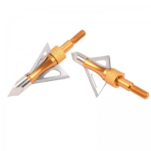 Nika boogschieten 15B030 100 graan roestvrijstalen broadheads boogschieten kruisboog bout jacht