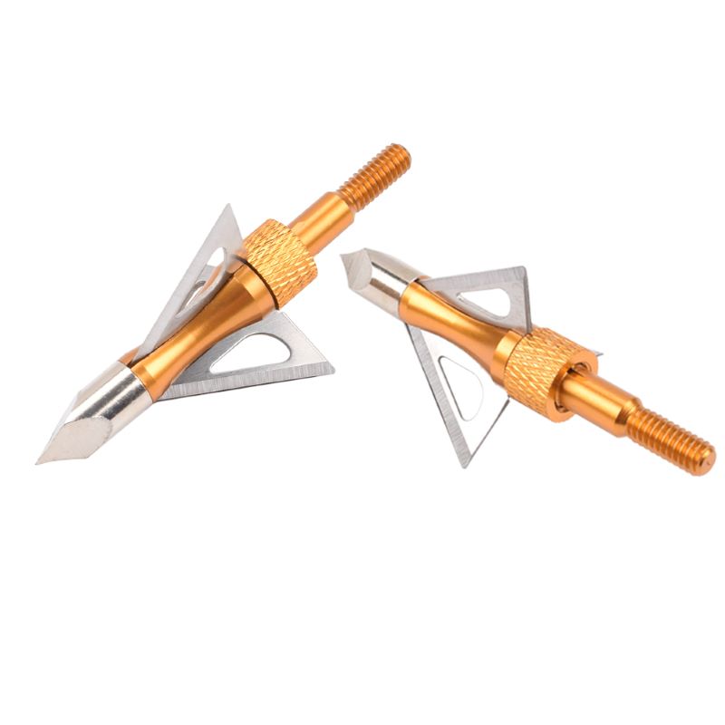 Nika boogschieten 15B030 100 graan roestvrijstalen broadheads boogschieten kruisboog bout jacht