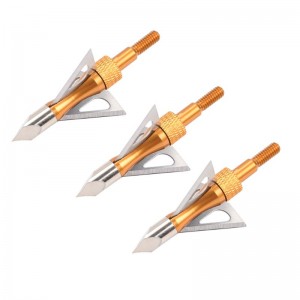 Nika boogschieten 15B030 100 graan roestvrijstalen broadheads boogschieten kruisboog bout jacht