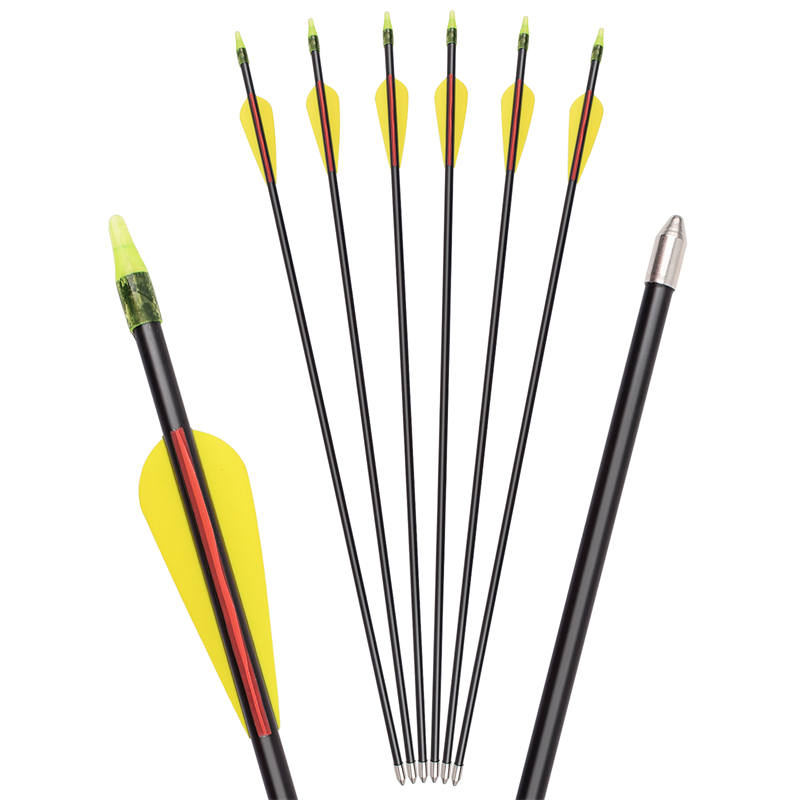 Elong Outdoor 115549 26 inch ID5mm glasvezel pijl boogschieten recurve boog schieten met behulp van