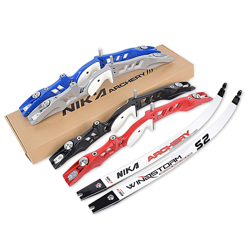 Nika Archery 66inches Recurve Bow Archery Set for Archery Outdoor Target Shooting