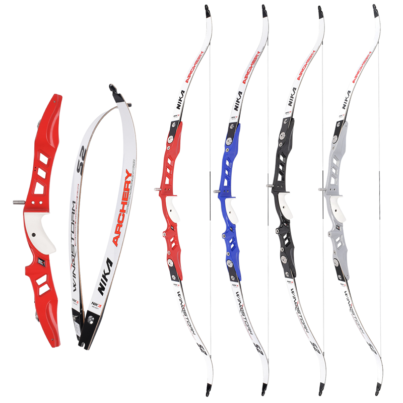 Nika Archery 66inches Recurve Bow Archery Set for Archery Outdoor Target Shooting