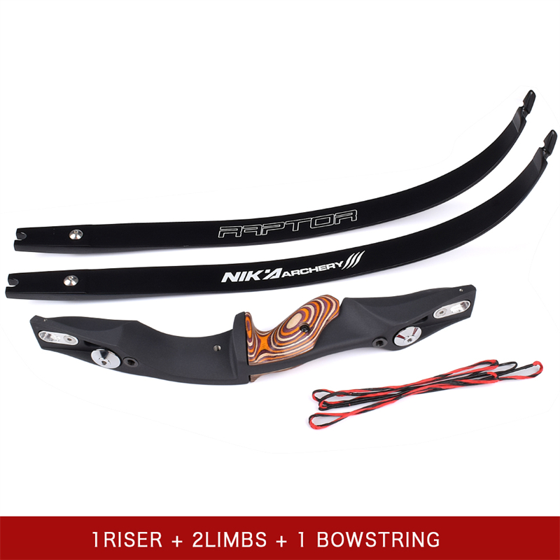 Nika Archery 220053 60 inch recurve boog met 17inch ilf rh/lh riser target sport shooting&hunting