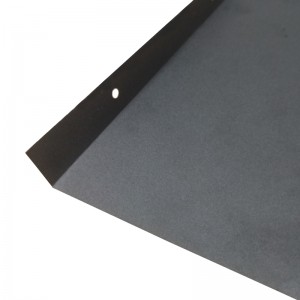 Black PC isolatieblad, vlamvertragende isolatieblad voor de bovenklep, eenvoudig te vouwen batterijisolatieblad