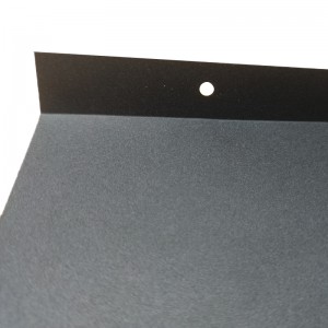 Black PC isolatieblad, vlamvertragende isolatieblad voor de bovenklep, eenvoudig te vouwen batterijisolatieblad