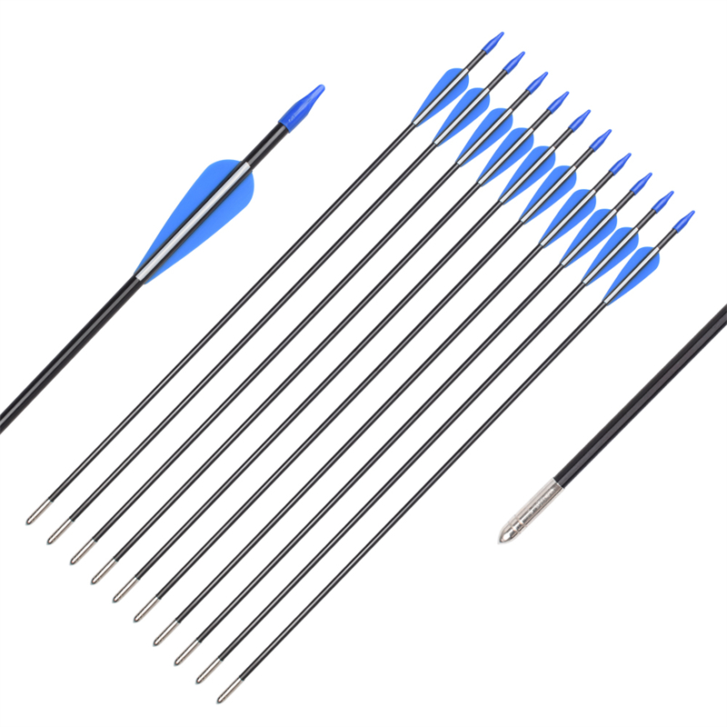 Elong Outdoor 110083 26 inch ID5mm glasvezelas pijl boogschieten recurve boog schieten