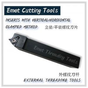 Emet Threading Tools/inneral Threading Tools/external Threading Tools/insert kan worden geklemd door zowel verticale als horizontale methoden/turning tools