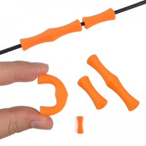 Elong Outdoor 42FT09 Finger Guard Bow String Rubber Guard Boogschieten Schieten met behulp van vingerbescherming