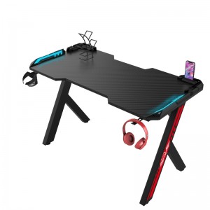 R-vormige gamingtafel