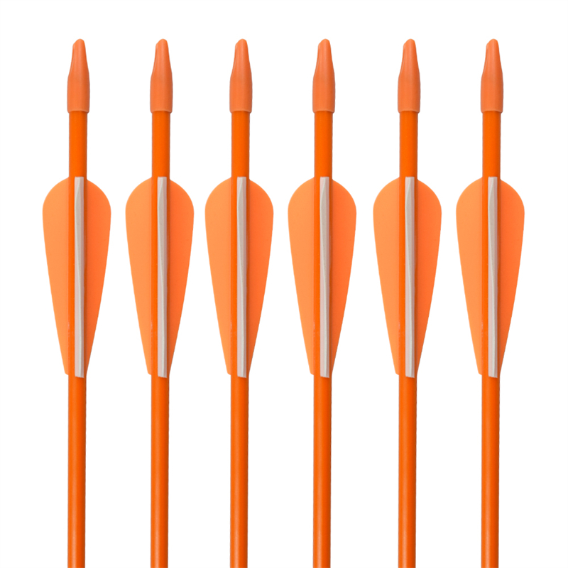 Elong Outdoor 110103 Fiberglass Arrow ID5mm 26 inch Boogschieten Doelpraktijk Pijlen Recurve Boog Schieten