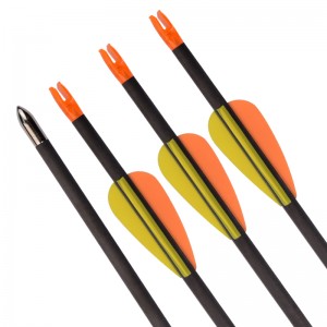 Elong Outdoor 112164 ID4.2mm Carbon arrow 30 inch SP600 Boogschieten Recurve boog Doelopname