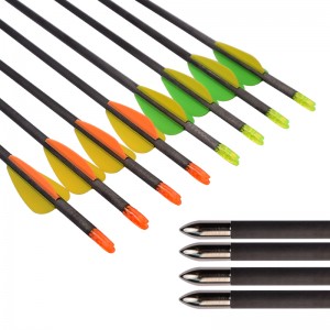 Elong Outdoor 112164 ID4.2mm Carbon arrow 30 inch SP600 Boogschieten Recurve boog Doelopname