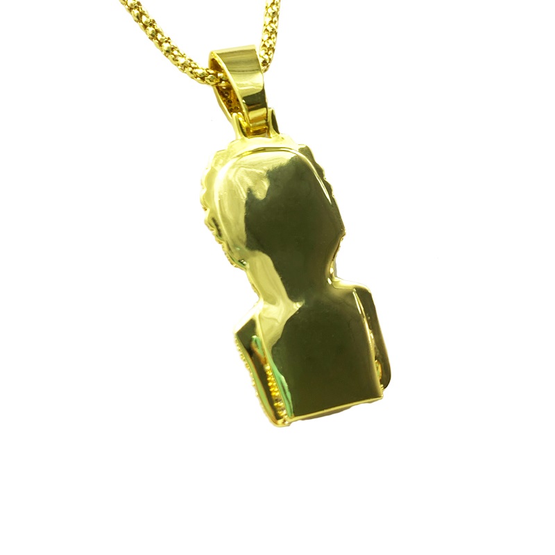Zirkoon Solid Explosive Girl Head Hip Hop Hanger