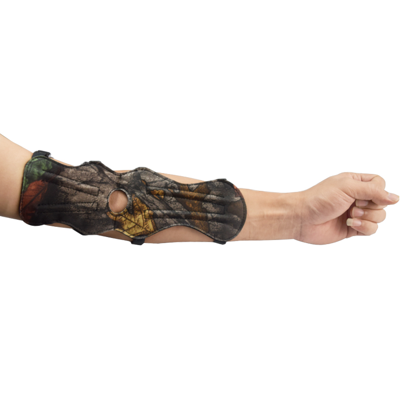 ELONL OUTDOOR 44AG02 12INCH ARM GUARD NYLON STOFFEN VERSTELBARTELIJK BOCKERY TARGETHEID ARMBESCHERMING