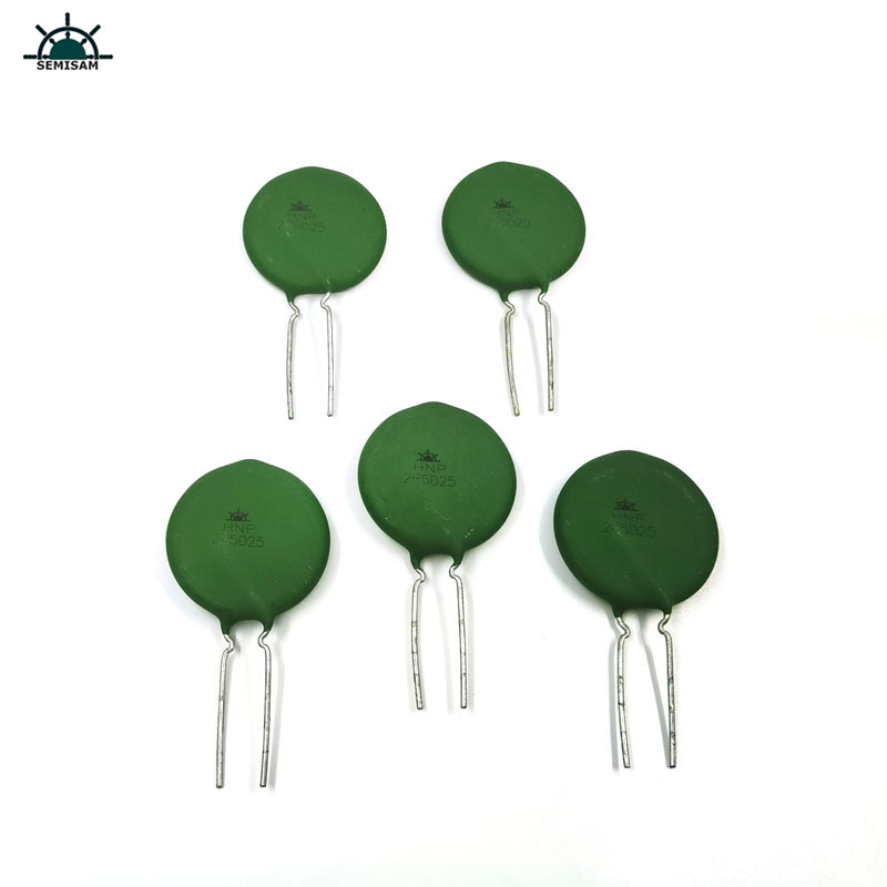 Originele fabrikant Green Silicon Surge Bescherming 2R5D25 5D5 5D7 10D5 10OHM Weerstand Power NTC Thermistor