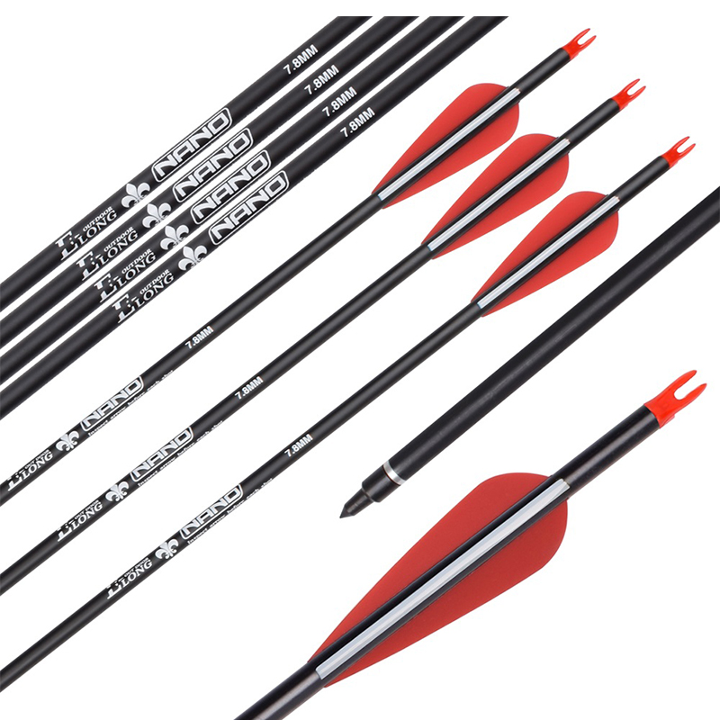 Elong Outdoor 115500-08 30 inch Rol Fiberglass Arrow Boogschieten Recurve Boog Doel Schietpraktijk