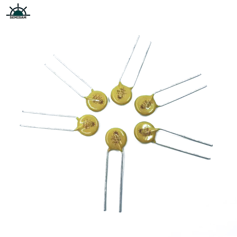 China Weerstand Leverancier Goede Kwaliteit Gele Silicon 10D241 Diameter 10mm Metal Oxide Varistor Mov voor PCB PCBA