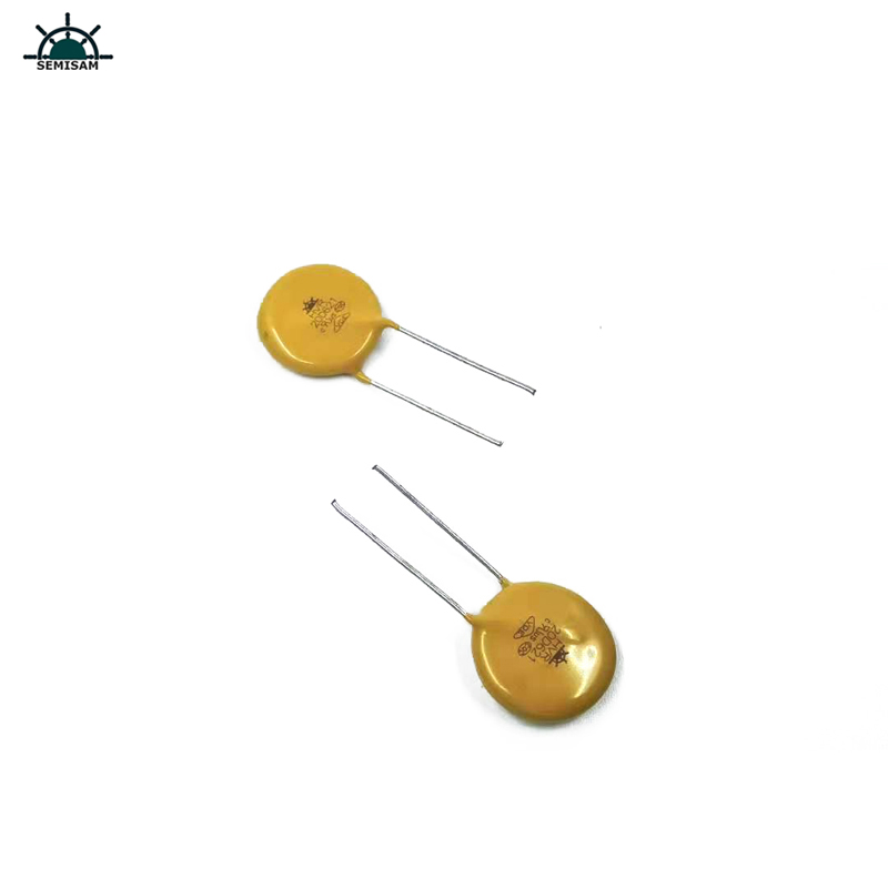 China ODM Electronics Components, Geel MOV 20mm HVR20D621K Zinkoxide-varistor voor voedingsapparatuur