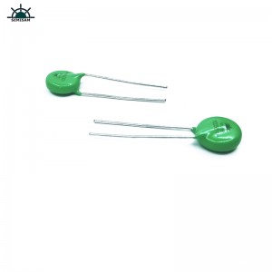China ODM Electronics Componenten, Groene Epoxy MOV 10mm 10D561 560V Metal Oxide Varistors MOV