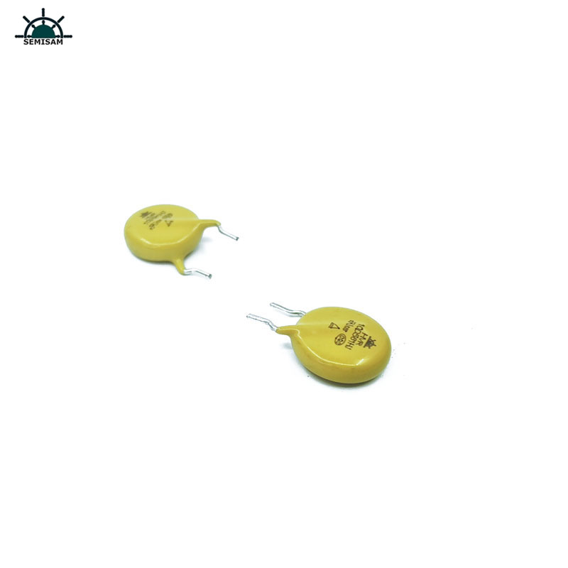 China Electronics Componenten, geel MOV 10mm 10D561 560V ZOV Varistor MOV voor overbelastingsbeveiliging