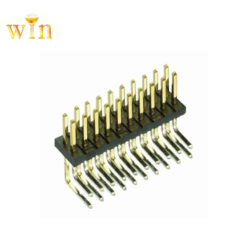 2x10P 2x13P 2x25p 90 ° RECHTS HANDGELE PIN-header Conector