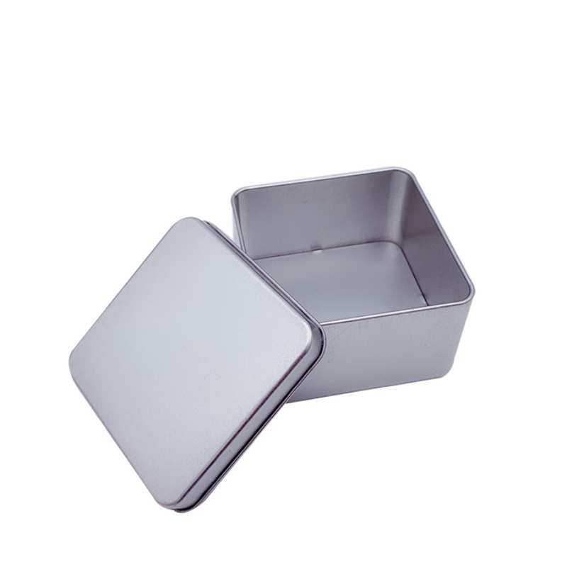 Vierkante tin doos (93mm * 93mm * 55mm)