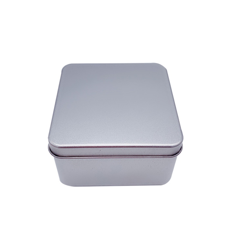 Vierkante tin doos (93mm * 93mm * 55mm)