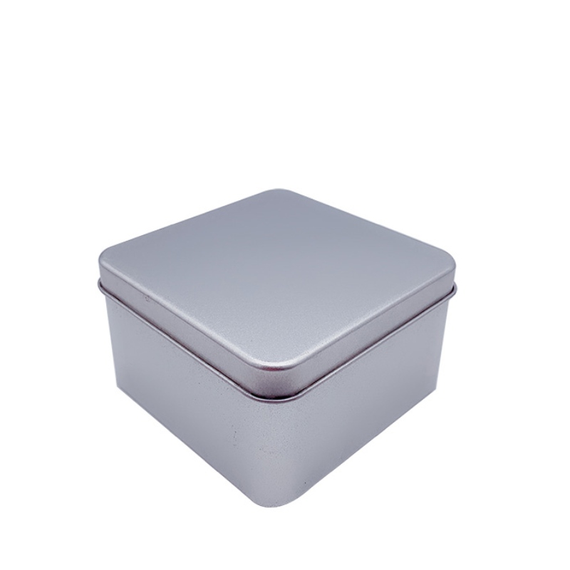 Vierkante tin doos (93mm * 93mm * 55mm)