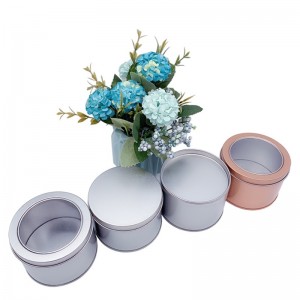 Candy Tin Box, Thee Dessert Watch Iron Box Packaging (85mm * 60mm)