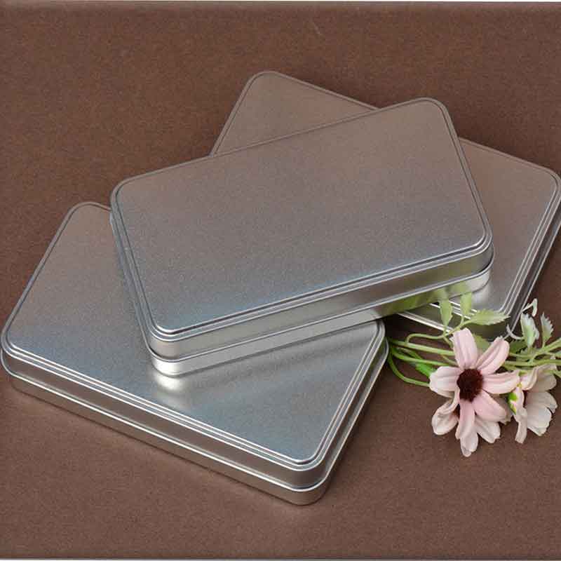 Oogschaduw Gift Metalen Doos Cosmetische Borstel Tin Box 150 * 80 * 25mm